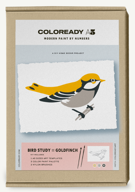 JUN 18 | Make and Mingle Craft Night: Coloready Bird Paint by Numbers