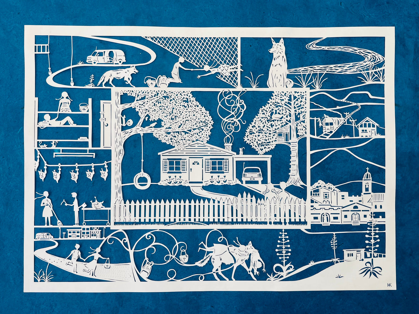 Nov 22 | Drawing with Scissors Workshop: Storytelling and Symmetry in Papercutting with Hannah Kohl