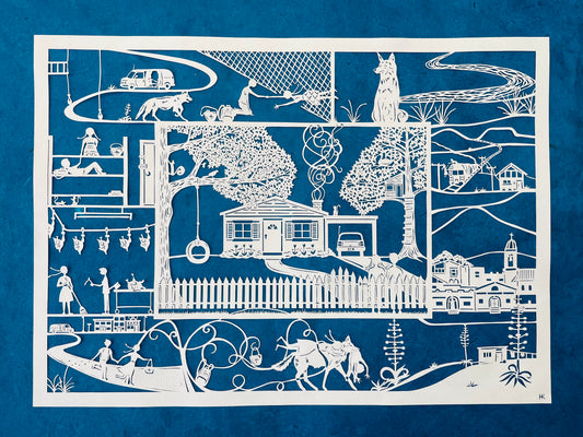 Nov 22 | Drawing with Scissors Workshop: Storytelling and Symmetry in Papercutting with Hannah Kohl